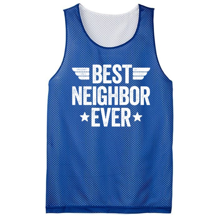 Best Neighbor Ever Cute Gift Mesh Reversible Basketball Jersey Tank