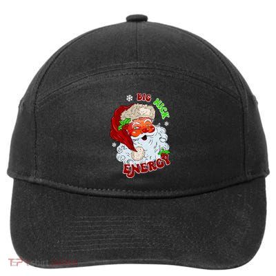 Big Nick Energy Classic Santa Claus Christmas 7-Panel Snapback Hat