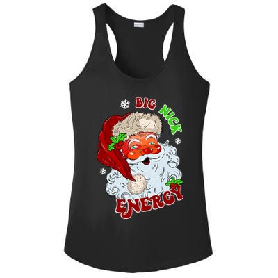 Big Nick Energy Classic Santa Claus Christmas Ladies PosiCharge Competitor Racerback Tank