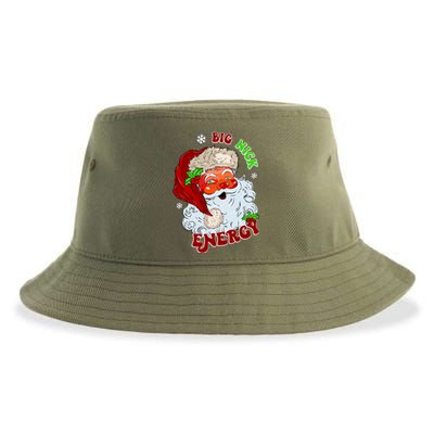 Big Nick Energy Classic Santa Claus Christmas Sustainable Bucket Hat