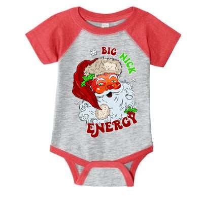 Big Nick Energy Classic Santa Claus Christmas Infant Baby Jersey Bodysuit