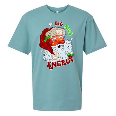 Big Nick Energy Classic Santa Claus Christmas Sueded Cloud Jersey T-Shirt