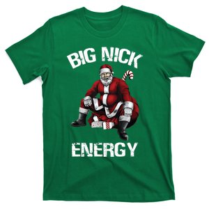 Big Nick Energy Santa Christmas T-Shirt