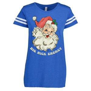 Big Nick Energy Santa Groovy Retro Enza Ladies Jersey Football T-Shirt