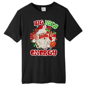 Big Nick Energy Hippie Santa Claus Christmas Peace Tall Fusion ChromaSoft Performance T-Shirt