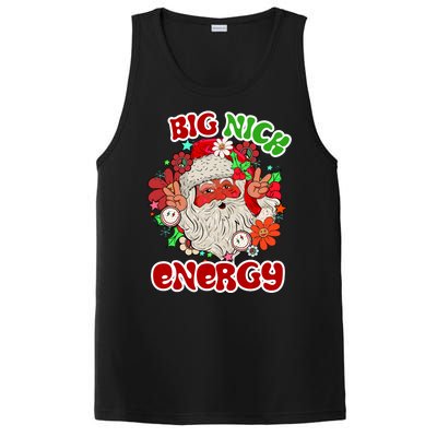 Big Nick Energy Hippie Santa Claus Christmas Peace PosiCharge Competitor Tank