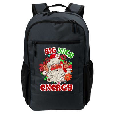 Big Nick Energy Hippie Santa Claus Christmas Peace Daily Commute Backpack