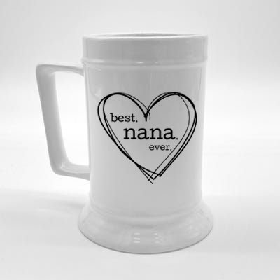 Best Nana Ever Meaningful Gift (National Grandparents Day) Beer Stein