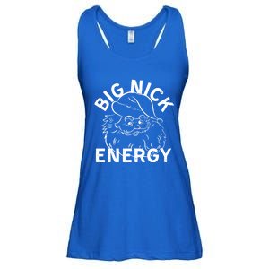 Big Nick Energy Funny Xmas Christmas Gift Ladies Essential Flowy Tank