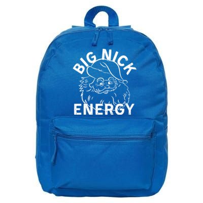 Big Nick Energy Funny Xmas Christmas Gift 16 in Basic Backpack