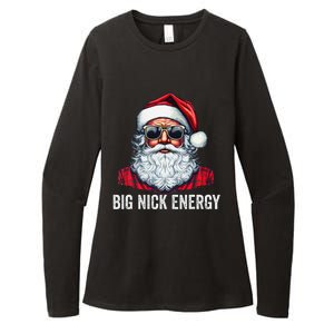 Big Nick Energy Christmas Santa  Womens CVC Long Sleeve Shirt