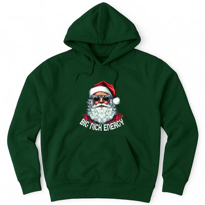 Big Nick Energy Funny Santa Christmas  Hoodie