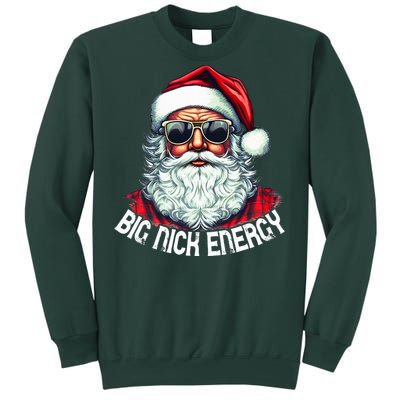 Big Nick Energy Funny Santa Christmas  Sweatshirt