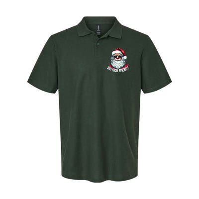 Big Nick Energy Funny Santa Christmas  Softstyle Adult Sport Polo