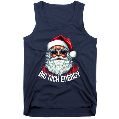 Big Nick Energy Funny Santa Christmas  Tank Top