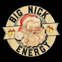 Big Nick Energy Vintage Christmas Santa Visor
