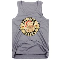 Big Nick Energy Vintage Christmas Santa Tank Top