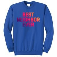 Best Neighbor Ever Gift Funny Saying Sarcastic Novelty Gift Sweatshirt