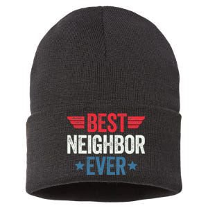 Best Neighbor Ever Sustainable Knit Beanie