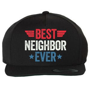 Best Neighbor Ever Wool Snapback Cap