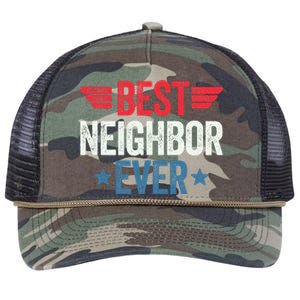 Best Neighbor Ever Retro Rope Trucker Hat Cap