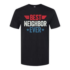 Best Neighbor Ever Softstyle CVC T-Shirt