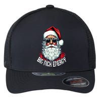 Big Nick Energy Funny Santa Christmas Flexfit Unipanel Trucker Cap