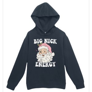 Big Nick Energy Santa Funny Xmas Retro Christmas Urban Pullover Hoodie