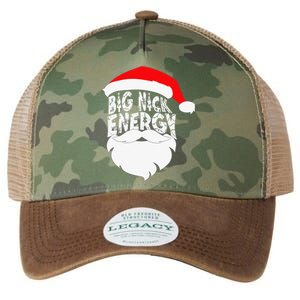 Big Nick Energy Santa Naughty Adult Humor Funny Christmas Legacy Tie Dye Trucker Hat