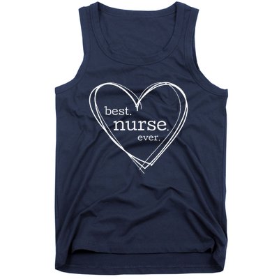 Best Nurse Ever (XL Hearts For National Nurses Day) Tank Top