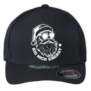 Big Nick Energy Funny Christmas Santa Flexfit Unipanel Trucker Cap