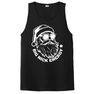 Big Nick Energy Funny Christmas Santa PosiCharge Competitor Tank