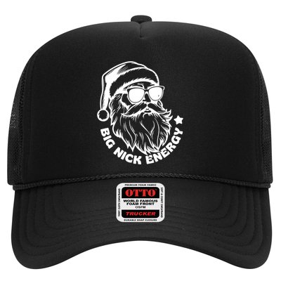 Big Nick Energy Funny Christmas Santa Trucker Hat