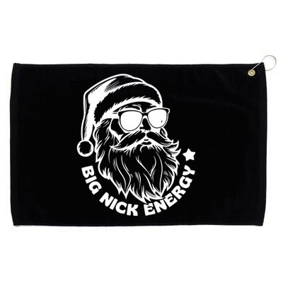 Big Nick Energy Funny Christmas Santa Grommeted Golf Towel