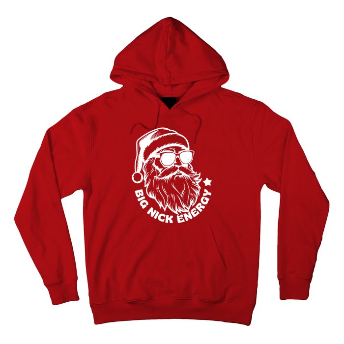 Big Nick Energy Funny Christmas Santa Hoodie