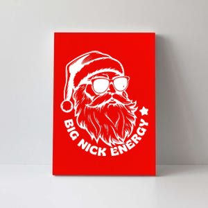 Big Nick Energy Funny Christmas Santa Canvas