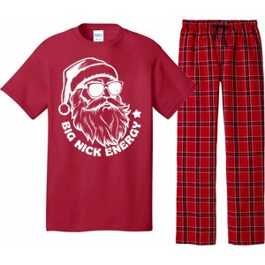 Big Nick Energy Funny Christmas Santa Pajama Set