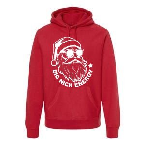 Big Nick Energy Funny Christmas Santa Premium Hoodie