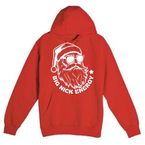 Big Nick Energy Funny Christmas Santa Premium Pullover Hoodie