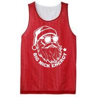 Big Nick Energy Funny Christmas Santa Mesh Reversible Basketball Jersey Tank