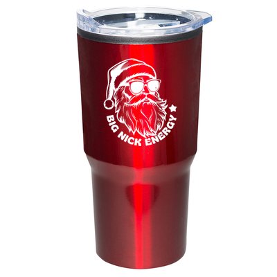 Big Nick Energy Funny Christmas Santa Tumbler
