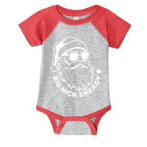 Big Nick Energy Funny Christmas Santa Infant Baby Jersey Bodysuit