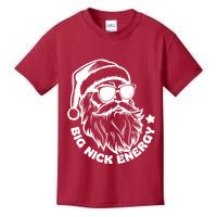 Big Nick Energy Funny Christmas Santa Kids T-Shirt