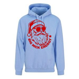 Big Nick Energy Funny Christmas Santa Unisex Surf Hoodie