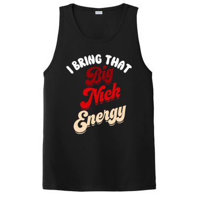 Big Nick Energy Santa Xmas Funny Christmas St Nick PosiCharge Competitor Tank