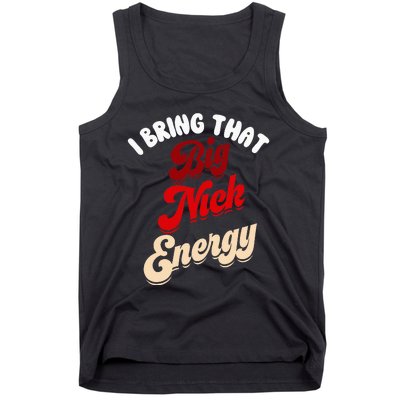 Big Nick Energy Santa Xmas Funny Christmas St Nick Tank Top