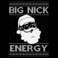 Big Nick Energy Funny Santa Christmas Visor