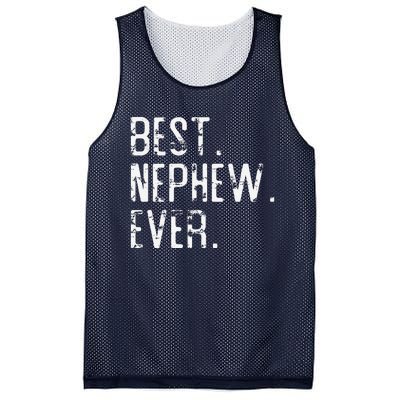 Best Nephew Ever Father’s Day Gift For Nephew Uncle Auntie Mesh Reversible Basketball Jersey Tank