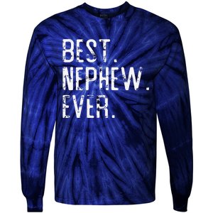 Best Nephew Ever Father’s Day Gift For Nephew Uncle Auntie Tie-Dye Long Sleeve Shirt