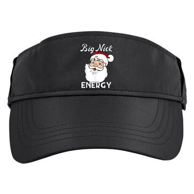 Big Nick Energy Funny Christmas Adult Drive Performance Visor